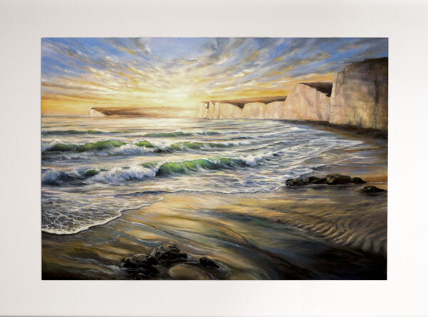 Beachy Head oil painting artwork